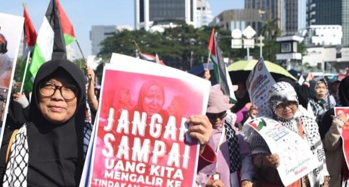 Gerakan Perempuan di Jakarta Serukan Boikot Produk Terafiliasi Israel