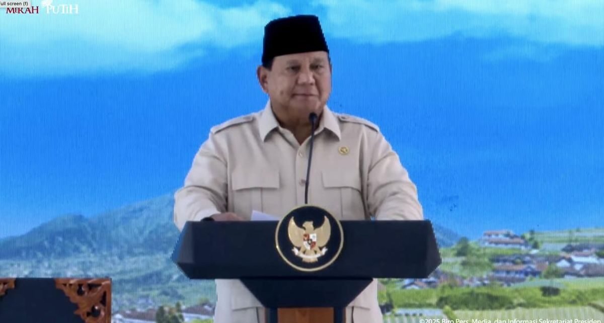 Prabowo Resmikan Program Kopdes Merah Putih