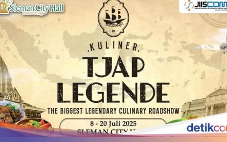 40 Kuliner Legendaris Ramaikan Festival Tjap Legende di Sleman City Hall