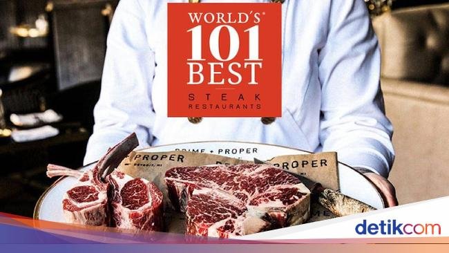 Bangga! Resto Steak Jakarta Masuk Daftar Steakhouse Terbaik Dunia 2025