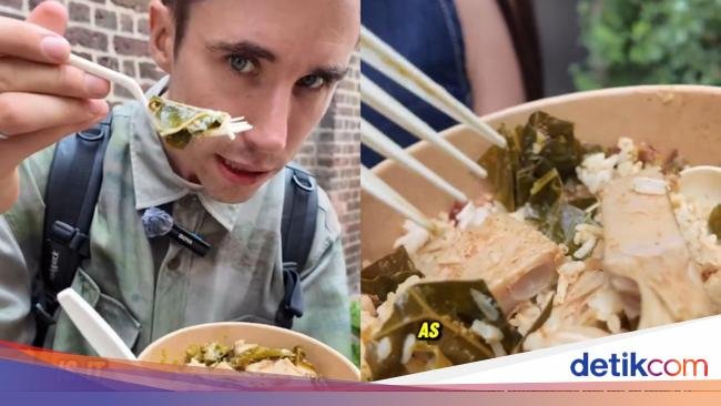 Bule Cicip Nasi Padang Lauk Gulai Nangka: Paling Enak di London!