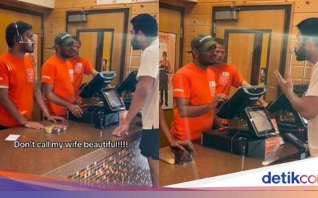 Duh! Pria Ini Ngamuk ke Pegawai Resto yang Puji Istrinya Cantik