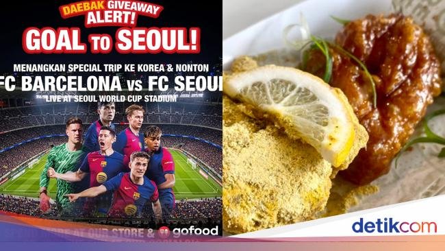 Makan Ayam Goreng Favorit STY Berkesempatan Nonton Bola di Seoul!