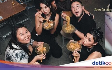 Unik! Influencer Singapura Sajikan Indomie Saat Nikah di Bar