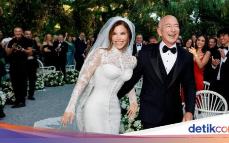 Jeff Bezos Suguhkan Tequila Seharga Rp 19 Juta pada Pernikahannya
