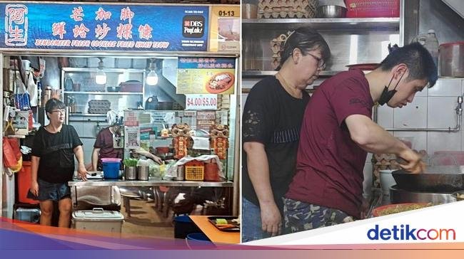 Salut! Pemuda Berkebutuhan Khusus Gantikan Ayahnya Jualan Kwetiau