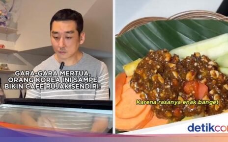 Ketagihan Buatan Mertua, Orang Korea Ini Buka Kedai Rujak Tradisional