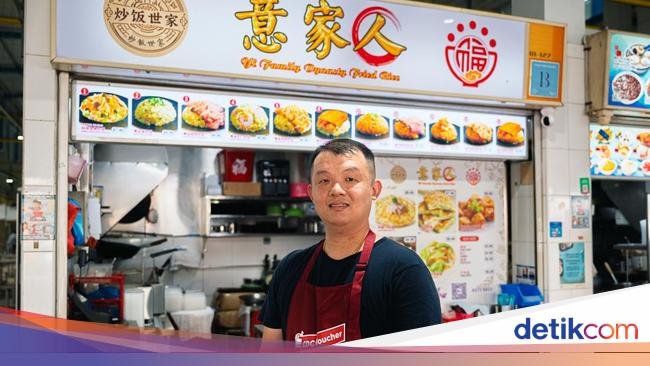Mantan Chef Resto Din Tai Fung Kini Jualan Nasi Goreng di Food Court