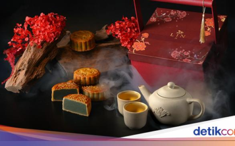 Di Sini Ada Kreasi Mooncake Cantik untuk Hantaran Kerabat