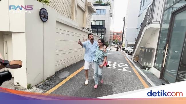 Selain Nonton BLACKPINK, Nagita Slavina Berburu Jajanan di Korea