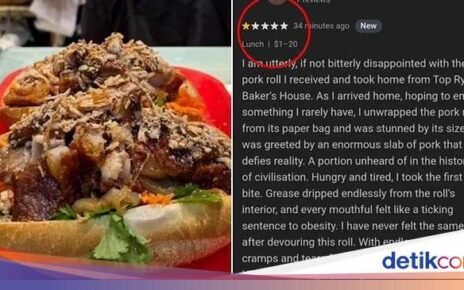 Pelanggan Ancam Tuntut Resto Rp 75 Juta karena Porsi Rotinya Melimpah