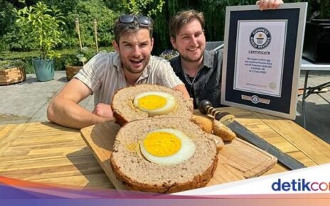 Wow! Scotch Egg Terbesar di Dunia Lebih Gede dari Bola Bowling