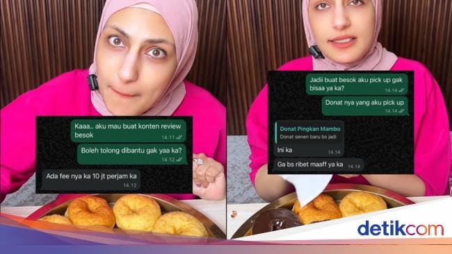 Niat Bantu Review Donat Pinkan Mambo, Kreator Ini Diminta Bayar Rp 10 Juta