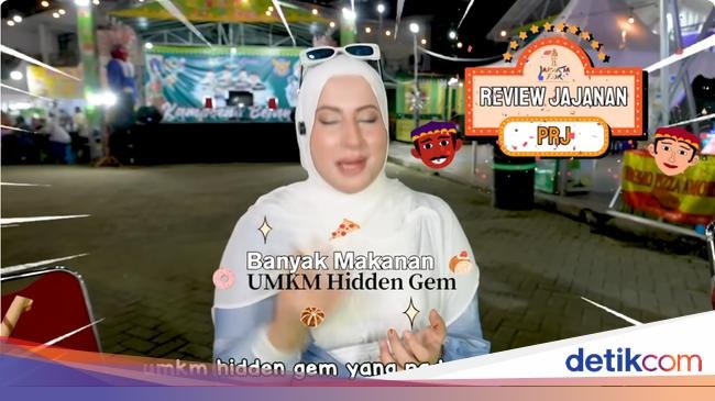 Tasyi Athasyia Kulineran di UMKM PRJ, Jajan Bakso hingga Soto Betawi