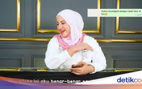 Tertidur Saat Live, Pinkan Mambo Tunda Pengiriman Donat untuk Tasyi Athasyia