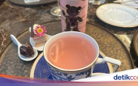Gemas! Teh Gummy Bear Hadir Eksklusif di Hotel Mewah
