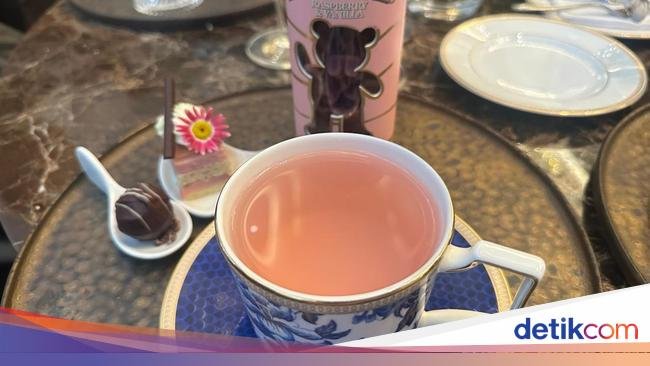 Gemas! Teh Gummy Bear Hadir Eksklusif di Hotel Mewah