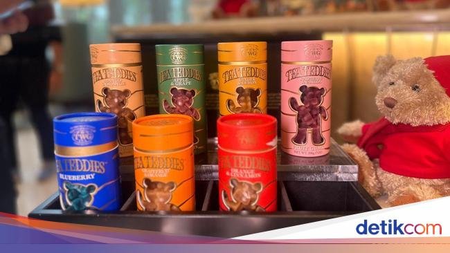 Ada Teh Buah Rempah di Sajian Gummy Bear yang Menggemaskan