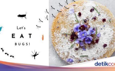 Unik Banget! Wanita Ini Buka Kafe dengan Menu Kue Serba Serangga