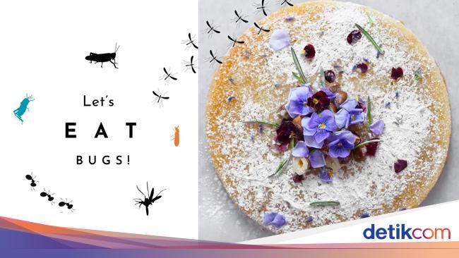 Unik Banget! Wanita Ini Buka Kafe dengan Menu Kue Serba Serangga