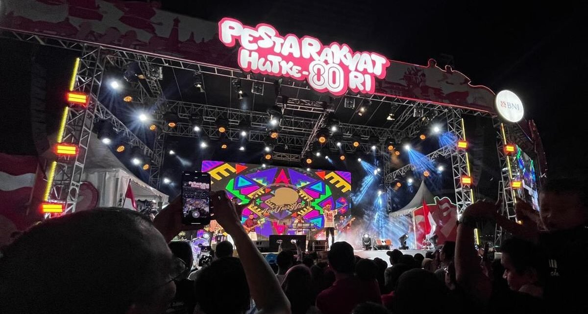 Wondrstage BNI di Dukuh Atas Meriahkan Pesta Rakyat HUT RI ke-80