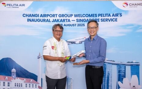 Pelita Air Resmi Buka Rute Internasional Perdana ke Singapura