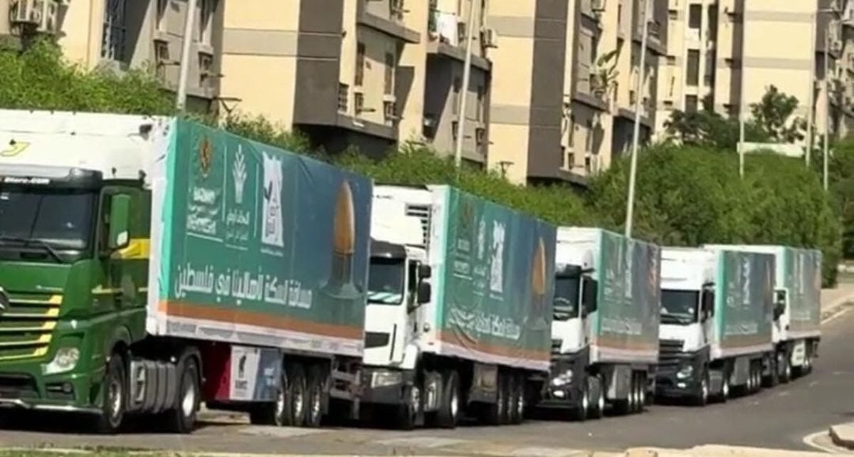 Baznas & Mishr Al Kheir Kirim 35 Ribu Paket Bantuan ke Gaza