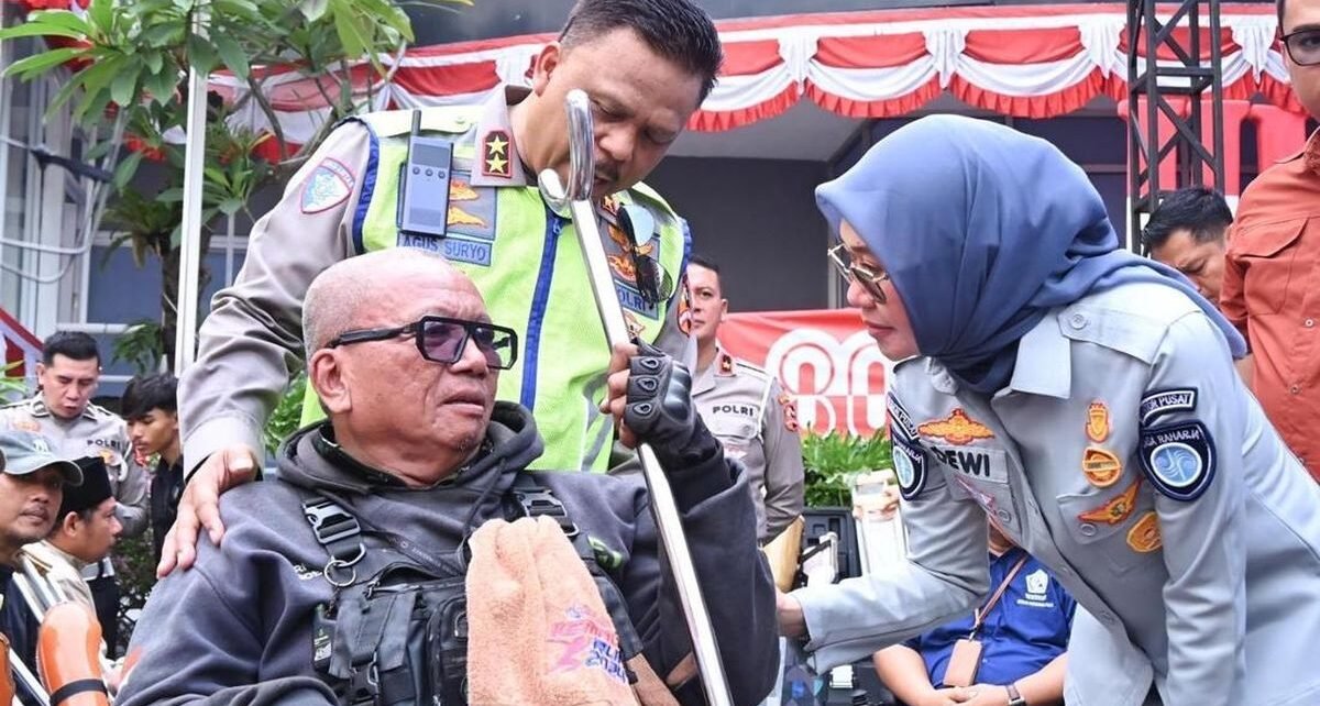 Jasa Raharja Ajak Tertib Berlalu Lintas di Acara Polantas Retrospeksi