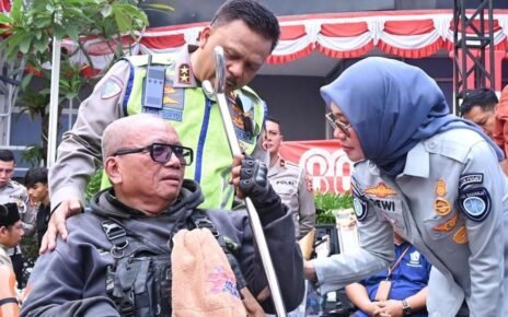 Jasa Raharja Ajak Tertib Berlalu Lintas di Acara Polantas Retrospeksi