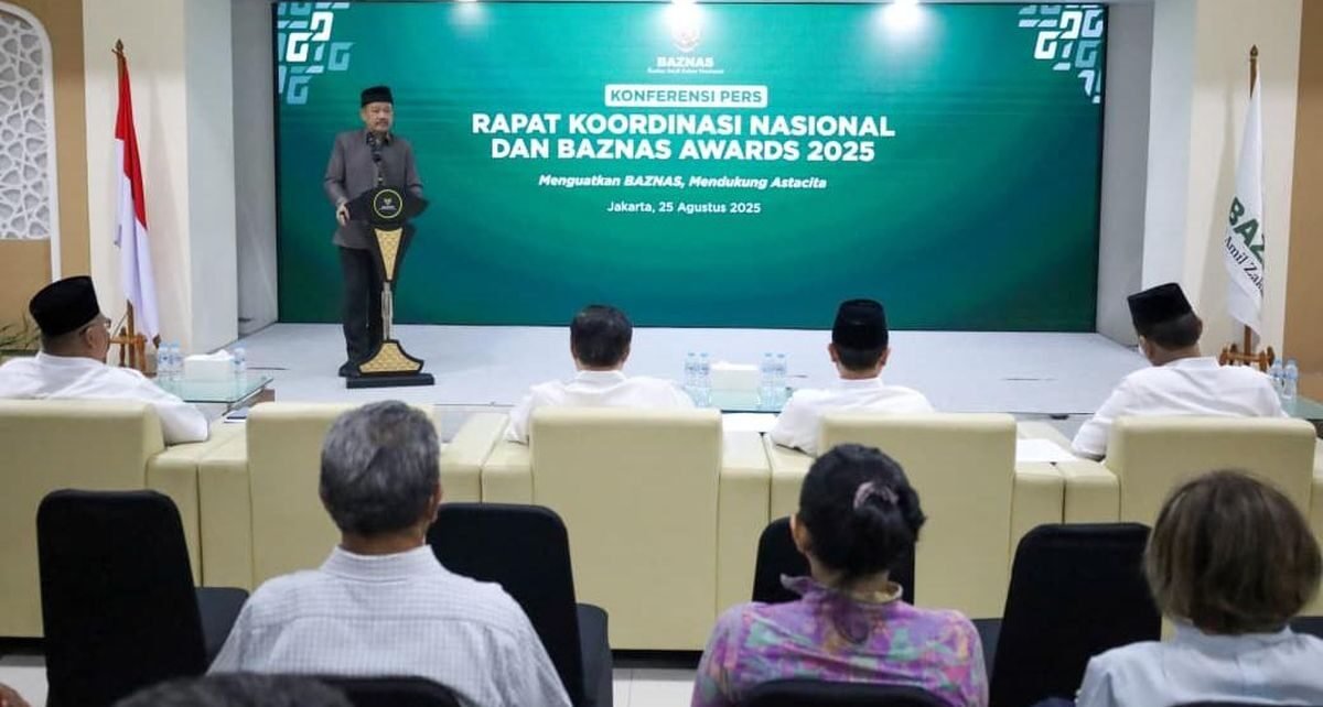 Baznas Gelar Rakornas & Awards 2025, Dukung Asta Cita Presiden Prabowo