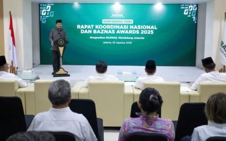 Baznas Gelar Rakornas & Awards 2025, Dukung Asta Cita Presiden Prabowo