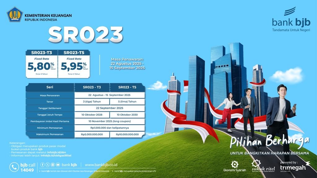 BNR BANK BJB 9/20 - Agustus 2025