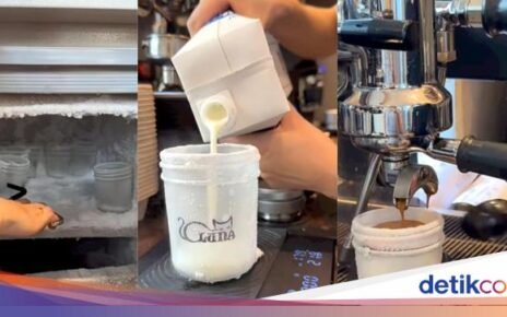 Unik! Tren Kopi di China Pakai Suhu Ekstrem untuk Bekukan Gelas