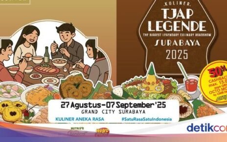 Foodies Merapat! Festival Kuliner Tjap Legende Kembali Hadir di Surabaya