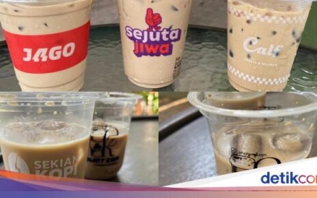 Cicip 5 Es Kopi Susu Gerobakan Harga Rp 8 Ribu-15 Ribu, Enak Mana?