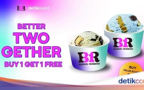 Jajan Hemat 17-an! Baskin Robbins hingga Wendy's Buy 1 Get 1