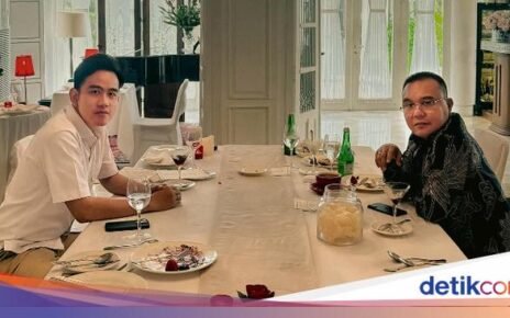 Mie Bakso hingga Dendeng Balado, Menu Makan Siang Gibran Bareng Dasco