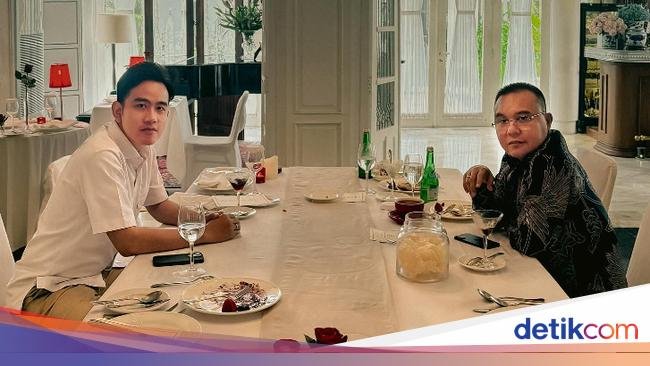 Mie Bakso hingga Dendeng Balado, Menu Makan Siang Gibran Bareng Dasco