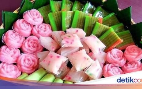 10 Kue Tradisional Indonesia Ini Punya Ciri Khas Warna Pink dan Hijau!