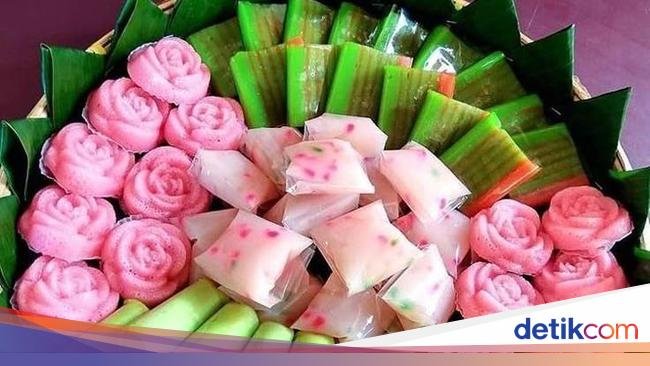 10 Kue Tradisional Indonesia Ini Punya Ciri Khas Warna Pink dan Hijau!
