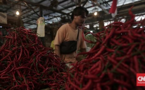 Harga Cabai Merah Tembus Rp90 Ribu per Kg di Sumut