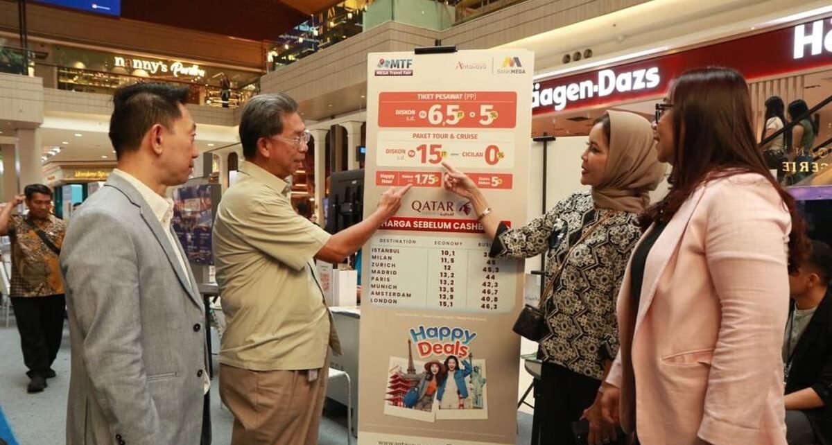 Mega Travel Fair 2025 Tebar Diskon Tiket Pesawat hingga Rp6,5 Juta