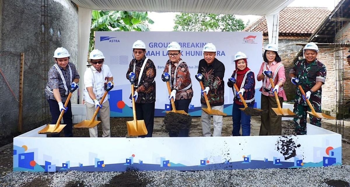 Rumah Layak Huni Astra Hadir di Banyumas dan Garut, 250 Unit Dibangun