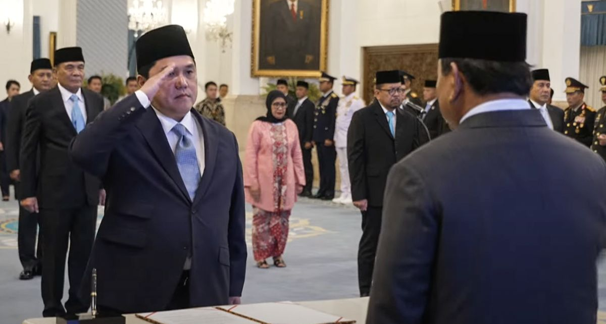 Kena Reshuffle, Erick Jawab Isu Kementerian BUMN Digabung ke Danantara