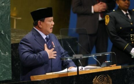 Prabowo Singgung Pembangunan Tanggul Laut Raksasa RI di Sidang PBB