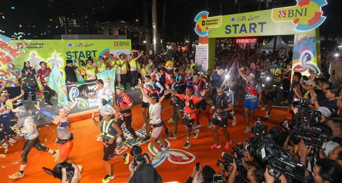 5.000 Pelari dan 32 Guru Besar Ramaikan wondr ITB Ultra Marathon 2025
