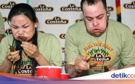 5 Kompetisi Makan Paling Heboh di Dunia, Makan Cabe hingga Tiram!