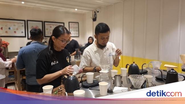 Belajar Latte Art dan Manual Brew bareng detikFood, Sampai Ketemu Ya!