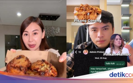 Cobain Pisang Goreng Pinkan Mambo, Vlogger Ini Kaget dengan Teksturnya