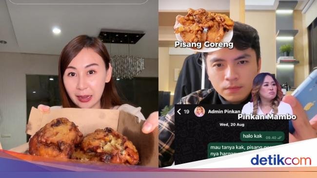 Cobain Pisang Goreng Pinkan Mambo, Vlogger Ini Kaget dengan Teksturnya